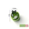 Stainless Steel Farfalle, Vegetable, Fruit, and Sausage Cutter & Cookie Wonton Stamp for Baby Food