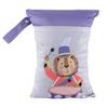 25x35CM Waterproof Double Zipper Double Pocket Printed Diaper Bag