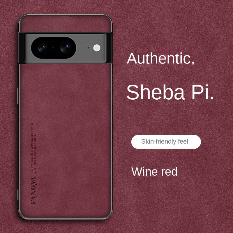 Für Google Pixel 8 Pro Hülle Weiches PU-Leder Skin Schlanke Schutz-Rückseite Hülle Für Google Pixel 8A 8Pro pixel8 Handyhülle