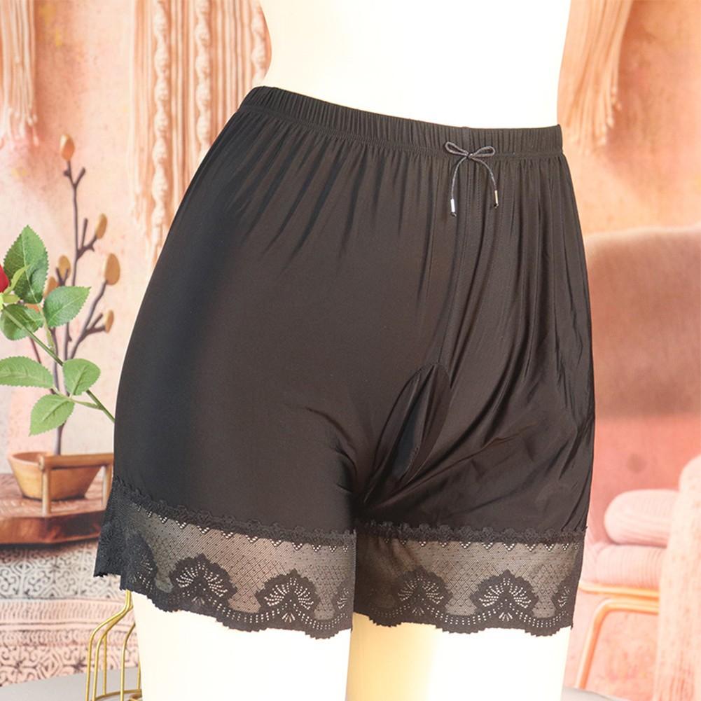 Boxer Brief Men Boxers Breathable Lingerie Underwear Mesh