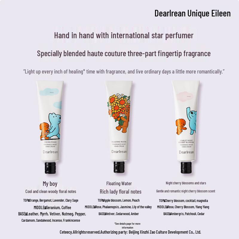 Unique Irene Healing Puppy Fume Water Hydrating Hand Cream, 35ml