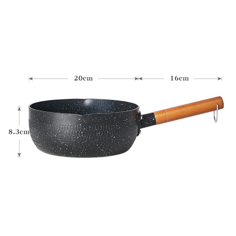 Household Durable Non-Stick Frying Pan Induction Cooker Universal Milk Saucepan Cooking Pots Cookware Kitchen Kitchenware Tools