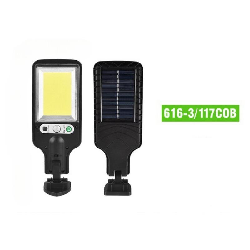 Solar Outdoor Led Courtyard Wall Lamp With 3 Mode Waterproof Motion Sensor Security Lighting Street Lights for Garden Patio Path