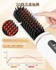 Cordless Heat Brush Straightener Temperature Adjustment Negative Ion LED Hair 4 Temperature 4500mAh Large Digital MCH USB Electric Hair Fast Includes
