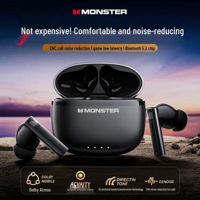 GT23 Wireless Bluetooth Earphones: Ultra-Long Battery, High-Quality Sound, Low Latency for Gaming and Music.