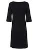 Women' Black Maternity Dress Bellybutton Maternity