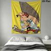 Asterix and Obelix Pattern Home Decor Tapestry, Wall Hanging, Decorative RV Wall Cloth.NGT0928192