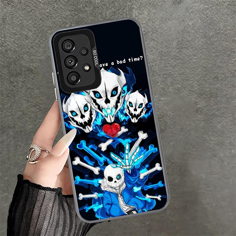 U-Undertale S-Sans Shockproof Phone Case for Samsung A17 A16 A15 A14 A37 A57 A36 A56 A26 A35 A55 A25 A34 A54 A24 A13 A23 A33 A53