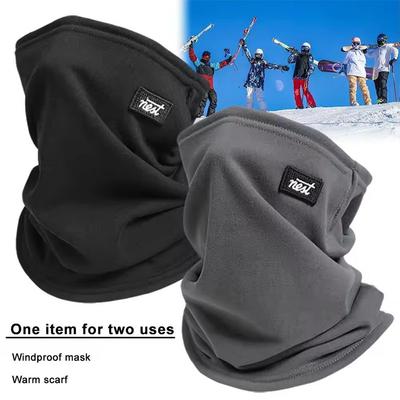 Winter Warm Hiking Scarves Thermal Riding Mask Lightweight Headwear Outdoor Sports Balaclava Style Neck Gaiter For Cold Weather