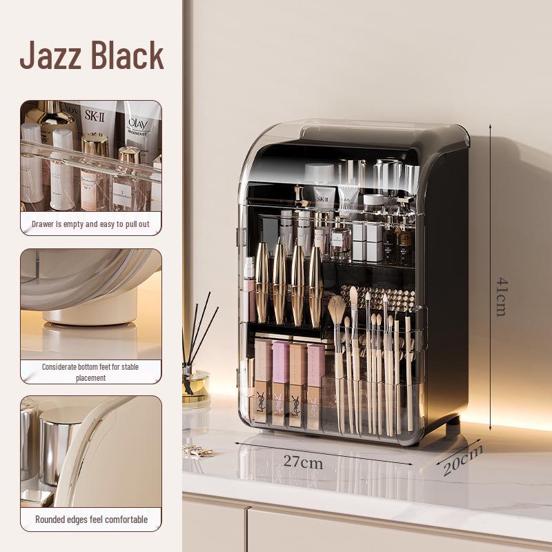 High-End Acrylic Cosmetics & Skincare Storage Box with Drawers