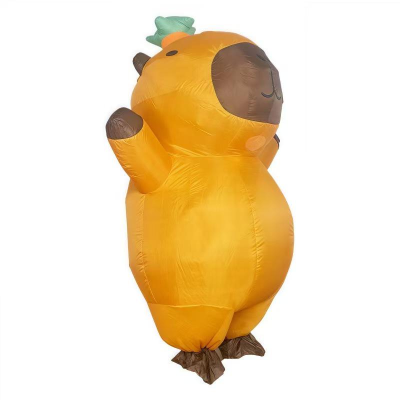 Capybara Inflatable Costume - Halloween Ride-On Prank & Festival Stage Prop
