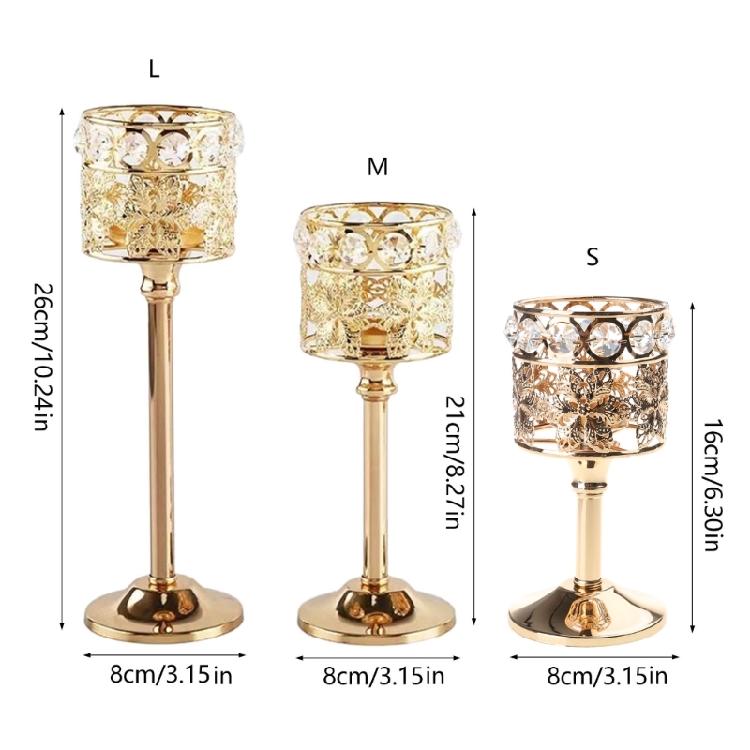 Candle Holder Candle Stands for Dining Table Candlelights Decorations