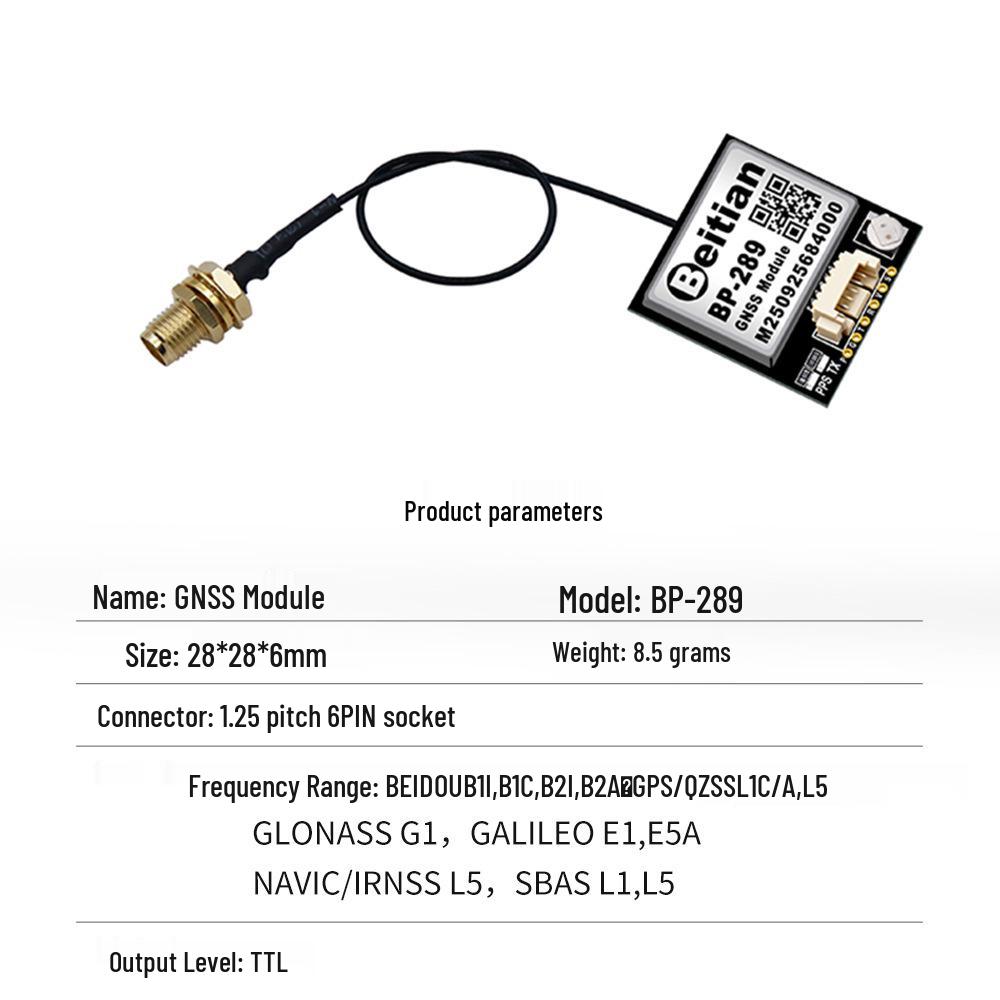 North Sky BP-280: High-Precision Four-Mode Dual-Frequency GNSS Module with BeiDou GPS RTK Multi-Channel Positioning