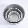 Aluminum Alloy Non-Stick Baking Pan with Removable Bottom for Chiffon Cakes and Mousse