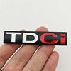 3D Metal Car Styling Logo TDCI Badge Sticker Rear Trunk Emblem Fender Side Decals For Frod Focus Mondeo Fiesta Kuga Accessories