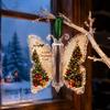 Feiertags-Geld-Überraschungs-Anhänger Weihnachts-Geldhalter-Schmuckstück, Acryl-Hänge-Dekoration mit Vintage-Erinnerungsstück Schmetterlingsdruck, Partyzubehör Und