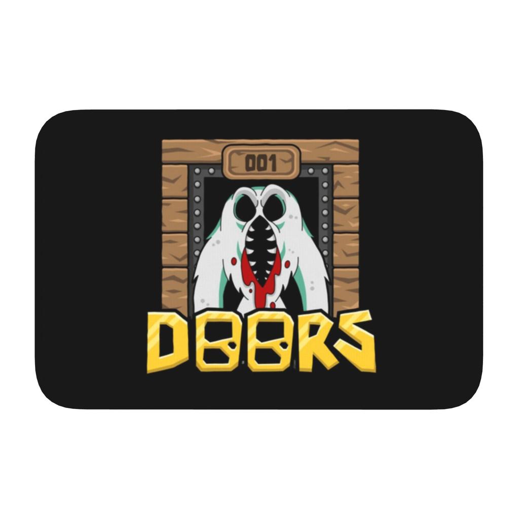 Custom ur,Doors Ambush Horror Game  Doormat Anti-Slip Entrance Kitchen Bathroom Floor Door Mats  Garage Rug Carpet Footpad