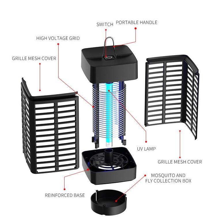 15W Effective 4300V Electric Zapper,Effective Electric Mosquito Zappers - , For Indoor & Outdoor