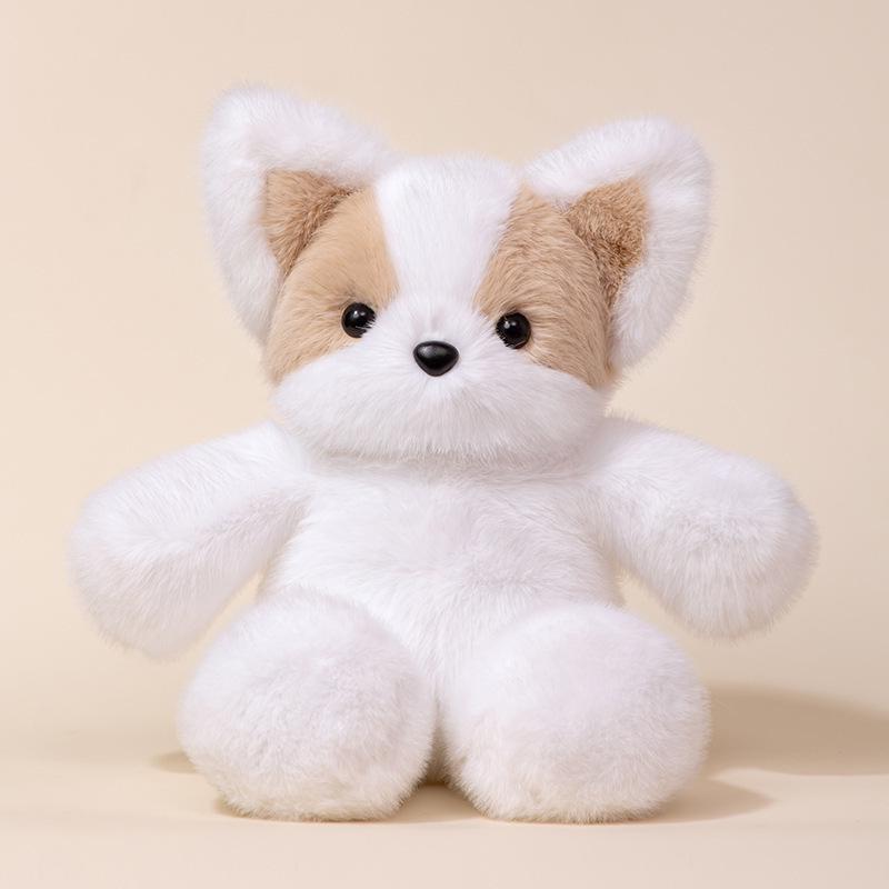 Zaino peluche Duo Gatto e Pecora che Corrono con Bambole Orso e Ape