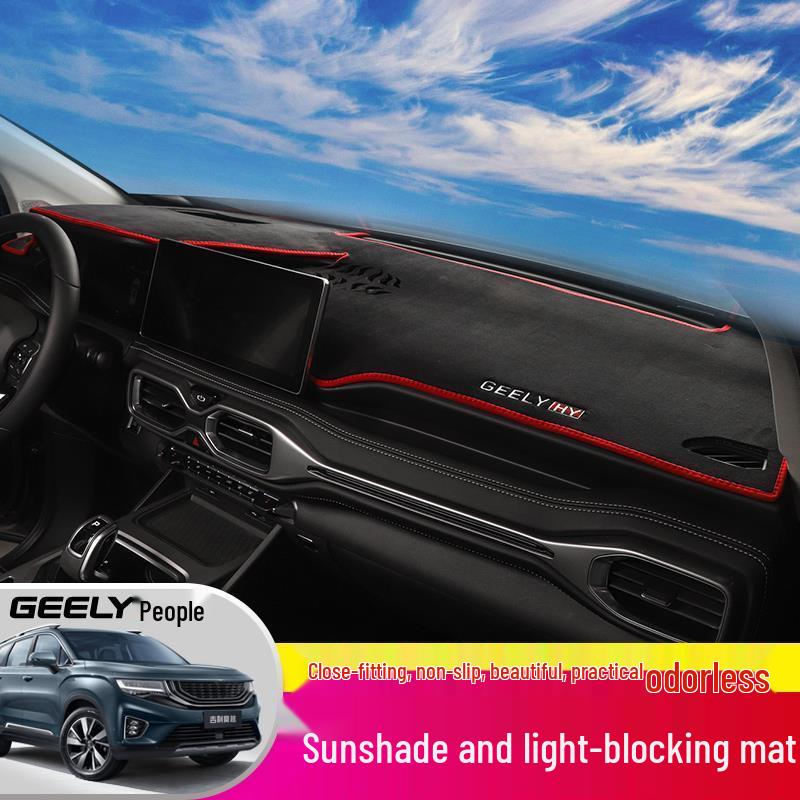 Osłona przeciwsłoneczna na deskę rozdzielczą Geely Haoyue: Mat izolujący termicznie konsolę środkową