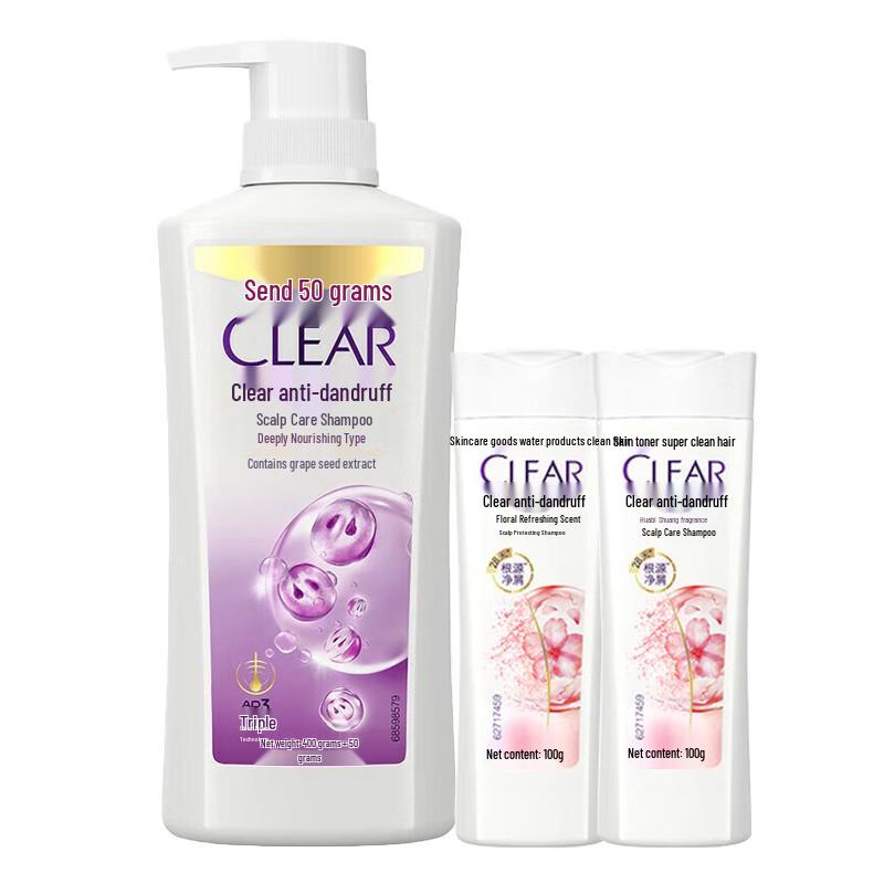 

Clear Anti-Dandruff Shampoo for Deep Nourishment