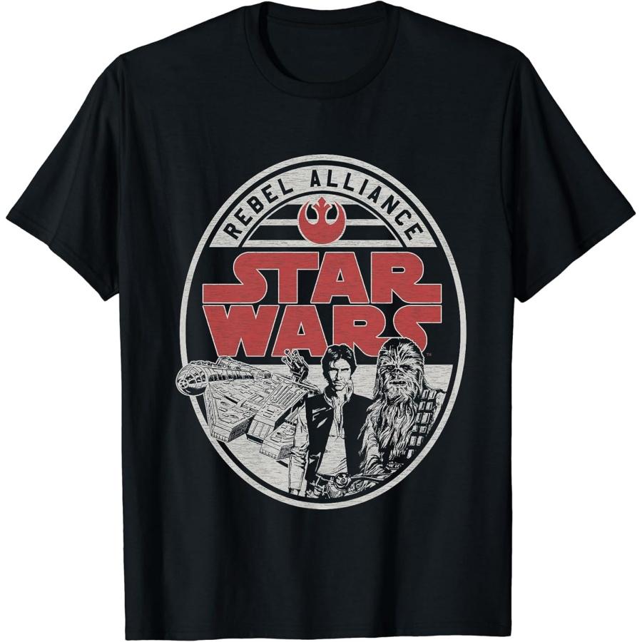

Star Wars Rebel Alliance Retro Lable T-Shirt XXXXXL різнокольоровий