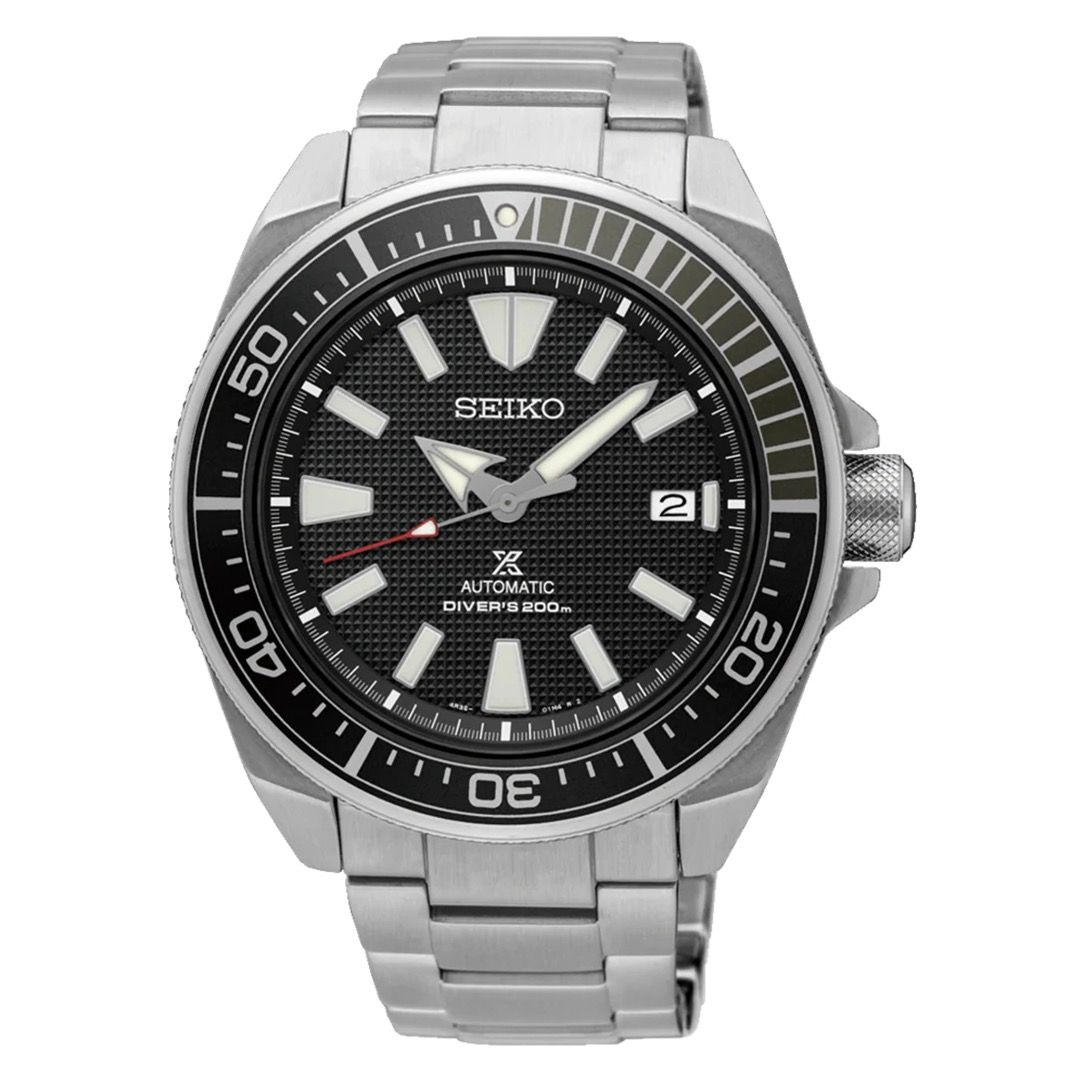 Мужские часы Seiko Prospex Sea Automatic Samurai Diver SRPF03K чёрный