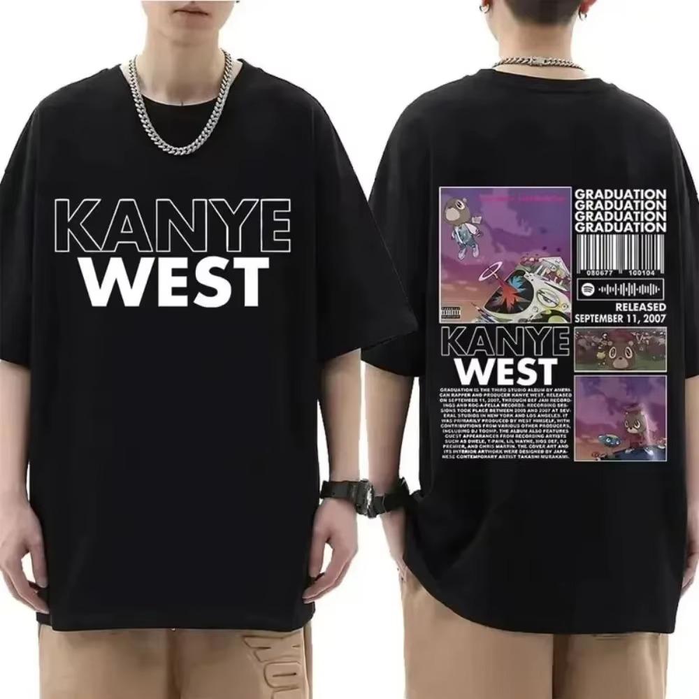 Kanye Make You Famous Tee Men Women Print Cotton T Shirt Kanye West Drama Short Sleeve Tshirt Summer Oversized T-shirts Tops