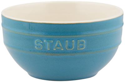 "Turquoise Bowl, 14cm" Ceramic Bowl, Microwave Safe [Official Japanese Product] Vintage Colors 40511-864