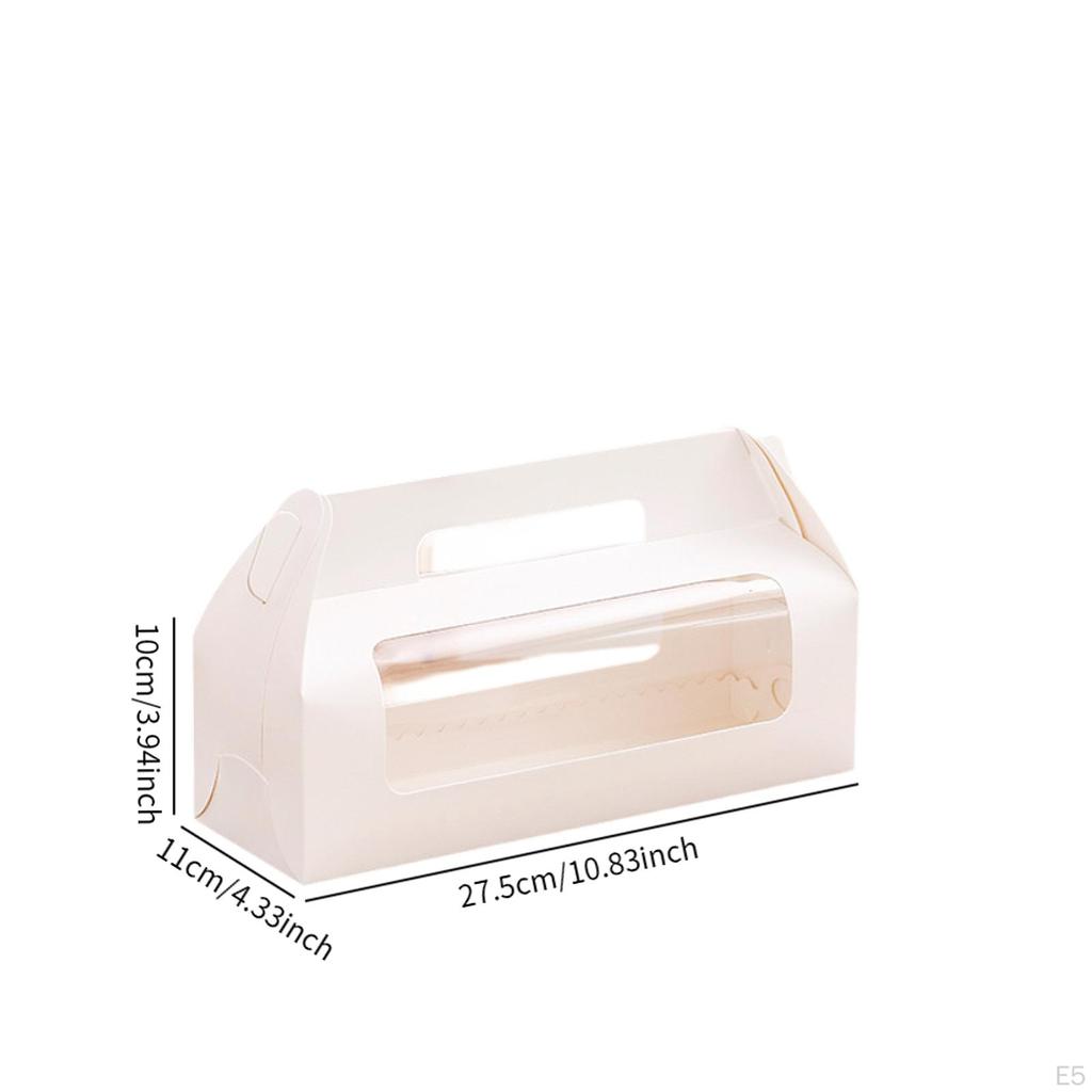 10 Pack Cake Boxes for Cakes, Muffins, And Cookies Events Gatherings