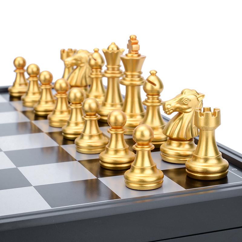 Новая портативная магнитная складная шахматная доска — фото 3