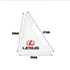 2/4Pcs Transparent Door Corner Anti-collision Stickers Accessories For Lexus LS IS350 ES300h ES300 IS250 IS220d NX350h RX GS350