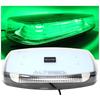 ALTEED LED Rotating Green High 84 SMD Reflective Mirror Multiple Visual Patrol for Road Transport Emergency Beacon, Light, Brightness, LEDs, Body,