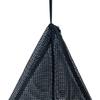 Outdoor Triangle Drying Net Camping Hanging Storage Rack Foldable PVC Organizer for Home Picnic BBQ S