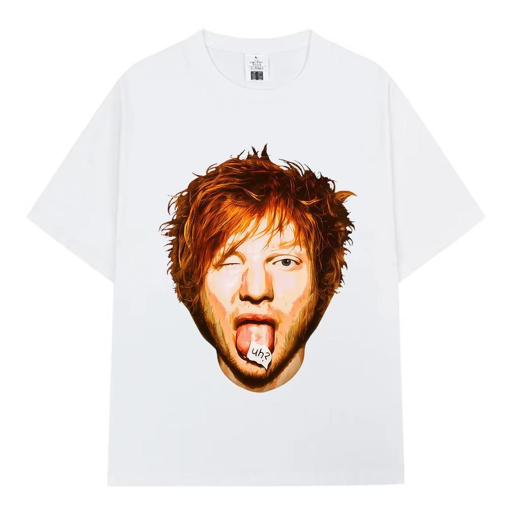 Ed Sheeran Loop Tour Australia Graphic T-shirts Men Clothing Fashion Hip Hop Vintage Oversized T Shirts Streetwear