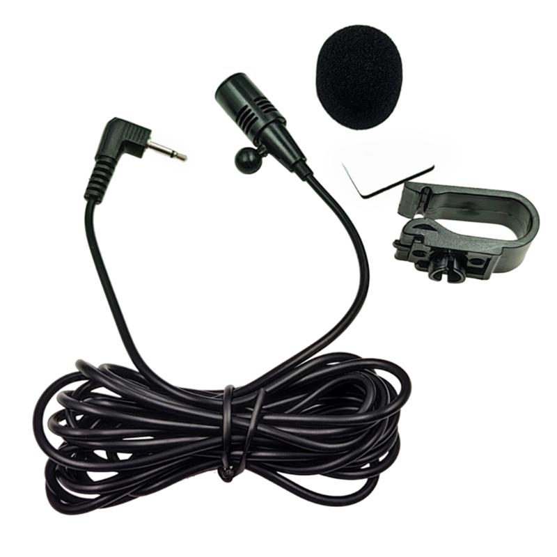 3m Professionals Car Audio Microphone 2.5mm/3.5mm Clip Jack Plug Mic Stereo Mini Wired External Microphone For Auto DVD