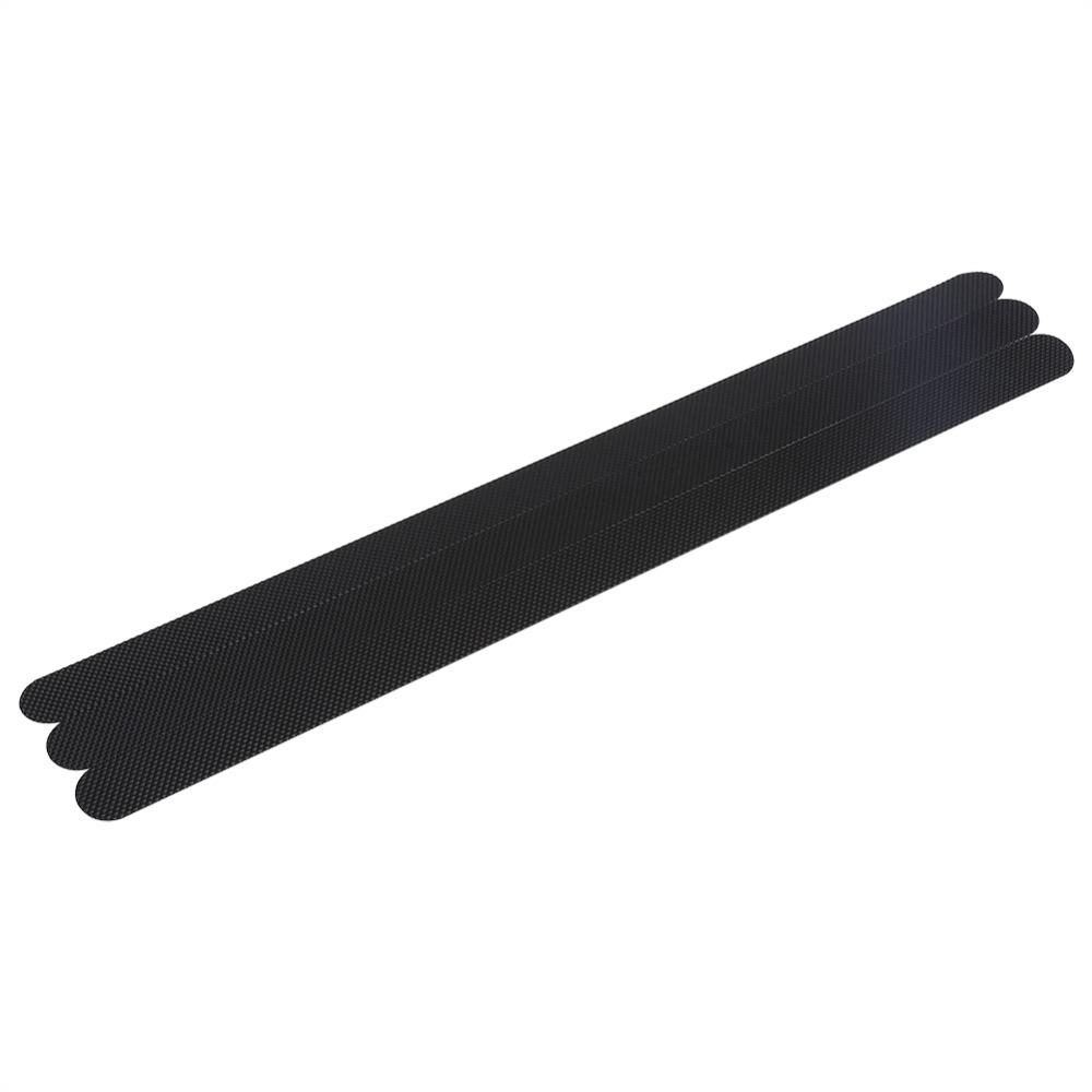 12 PCS PEVA Safety Strip Black Blue Shower Sticker Non-Slip Skid Strip  Home Supply
