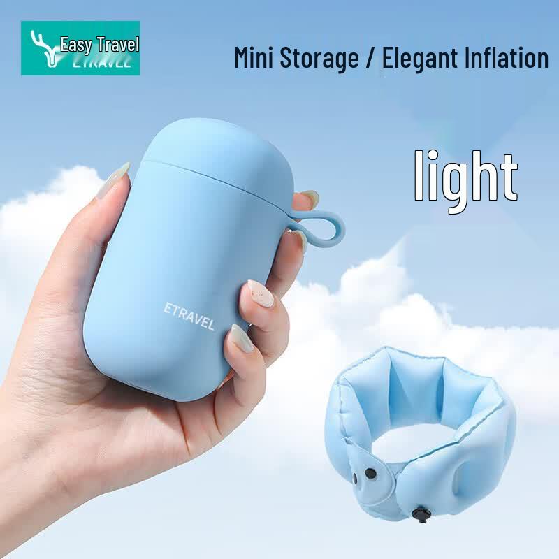 Easy Travel Inflatable U-shaped Neck Pillow