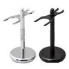 Men Razor Holder Alloy Shaving Brush Stand High Quality Men's Safety Manual Razor Rack (Not Including Shaving Razor & Brush)