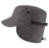 Cone Tail Unisex Earmuff Cap for Cold Work Dark Gray Men, Winter, Outdoor, Weather, Cycling, Warm, Waterproof, Cap,