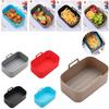Non-stick Silicone Pot For Air Fryer Replacement Flexible And Durable Baking Tray