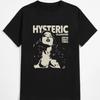 Hysteric Glamour 90s Retro Style Charcoal Tshirt Unisex S5xl