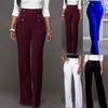 Broeken Los Slim-fit Effen Kleur Dames Wijde Pijpen Broeken voor Casual