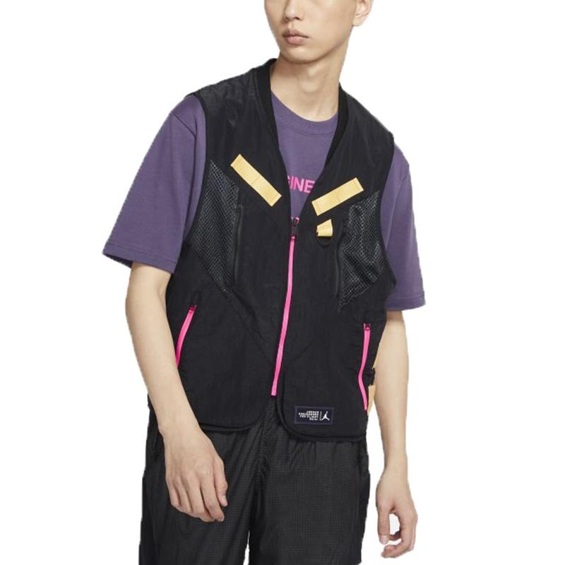 Air Jordan 23 Engineered Casual Woven Vest Black Men's CZ4819-010