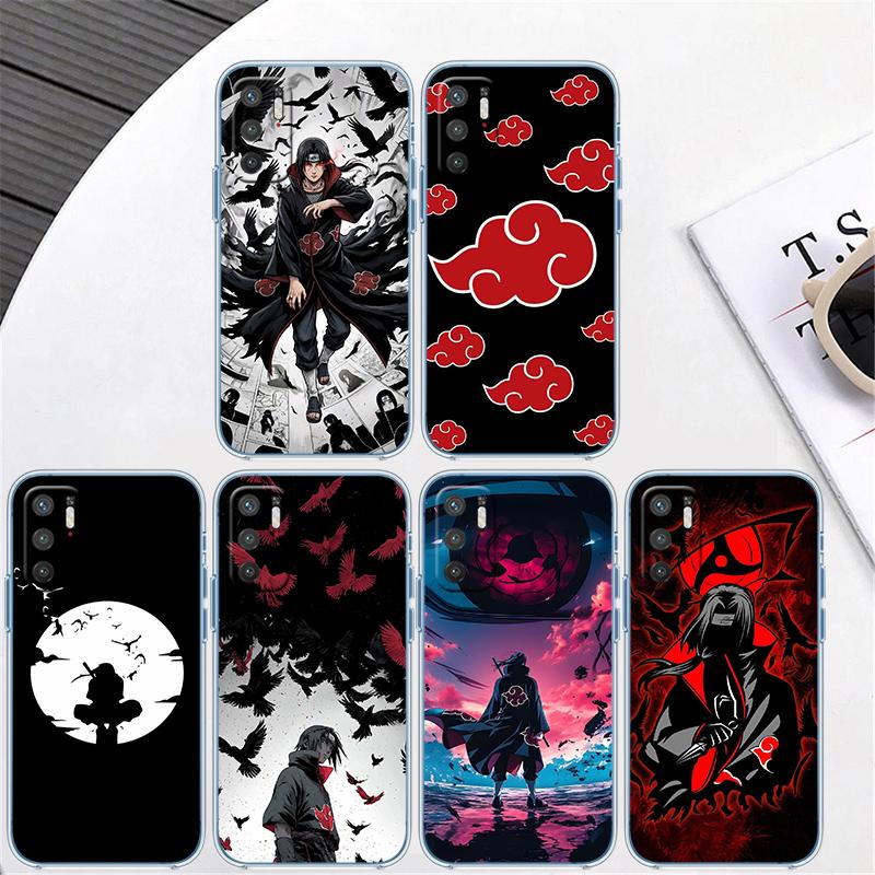 Naruto Uchiha Itachi Transparente Handyhülle für Motorola Moto G7 G8 G9 G84 G85 G73 G24 G15 Z2 Play Power Plus