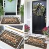 1Pcs Anti Fatigue Kitchen Rugs, Simple Stone Print Waterproof Non-Slip Thick Cushioned Kitchen Mat Heavy Duty Comfort Standing Mat for Kitchen