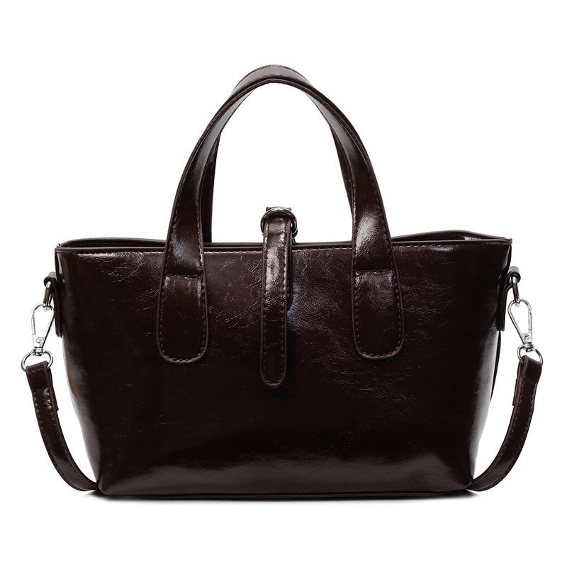 

Тренд ниша ретро простой ветер портативная сумка-ведро женщины добираются на работу продвинутое чувство повседневная сумка-мессенджер