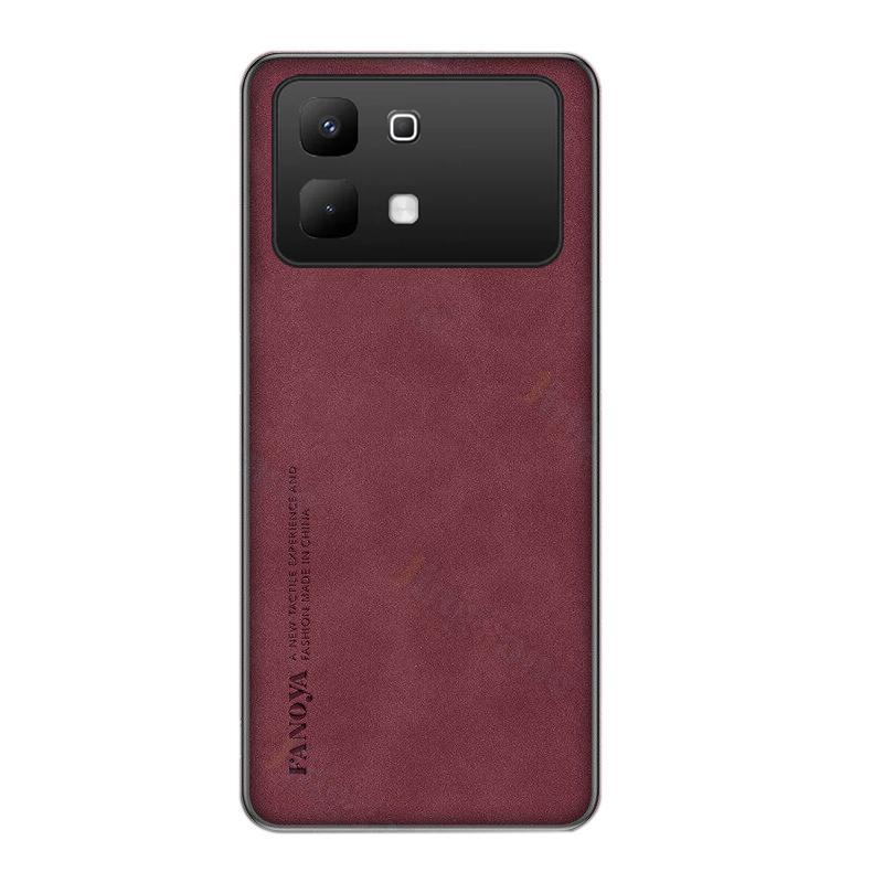 For infinix Note 60 Pro Case Frosted Soft Vintage Leather Anti Drop For infinix Note60 Pro Back Cover