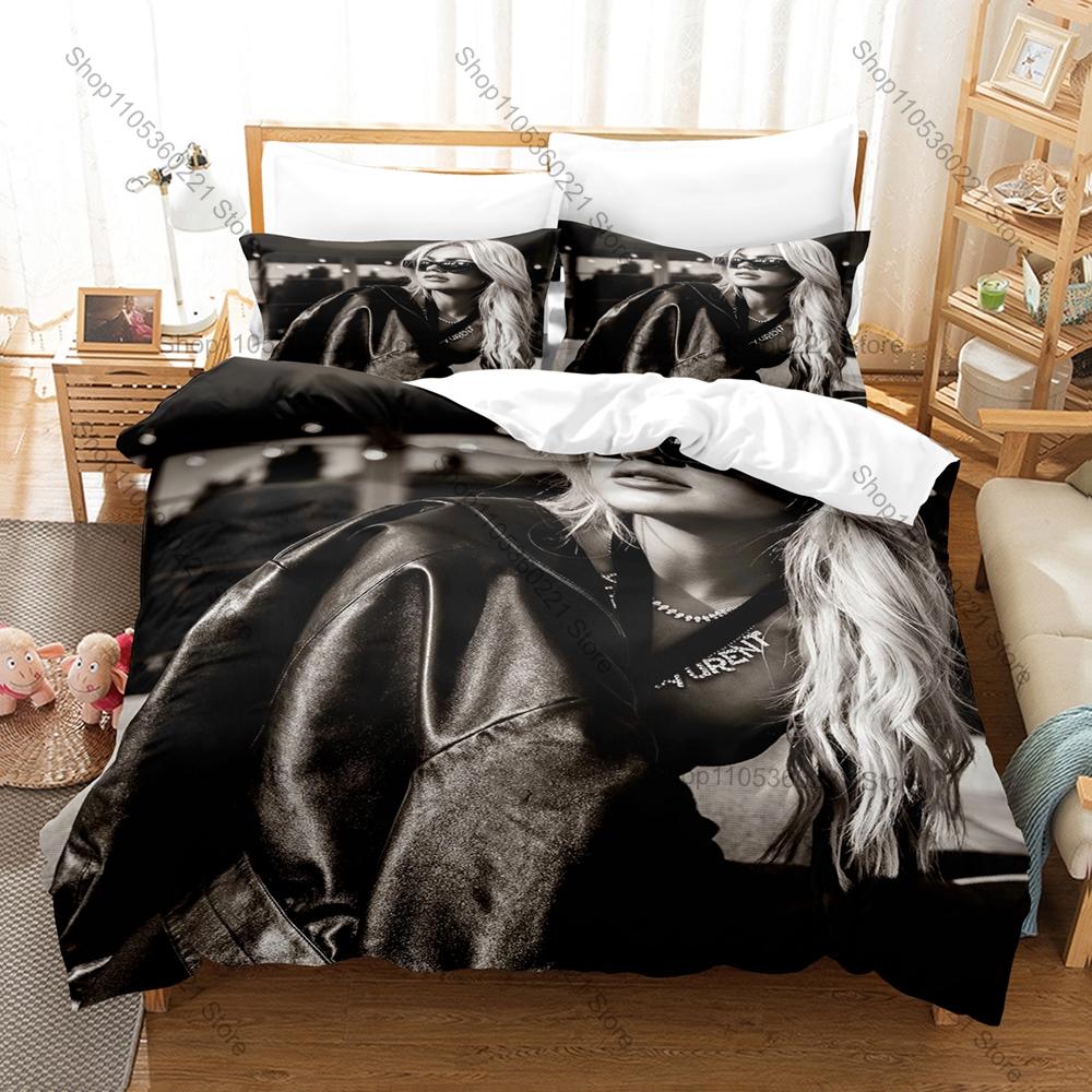 Popular Madds Design Duvet Cover + 2 Pillowcases, Stylish Modern Bedding Set All Season Use for Teen and Young Fans