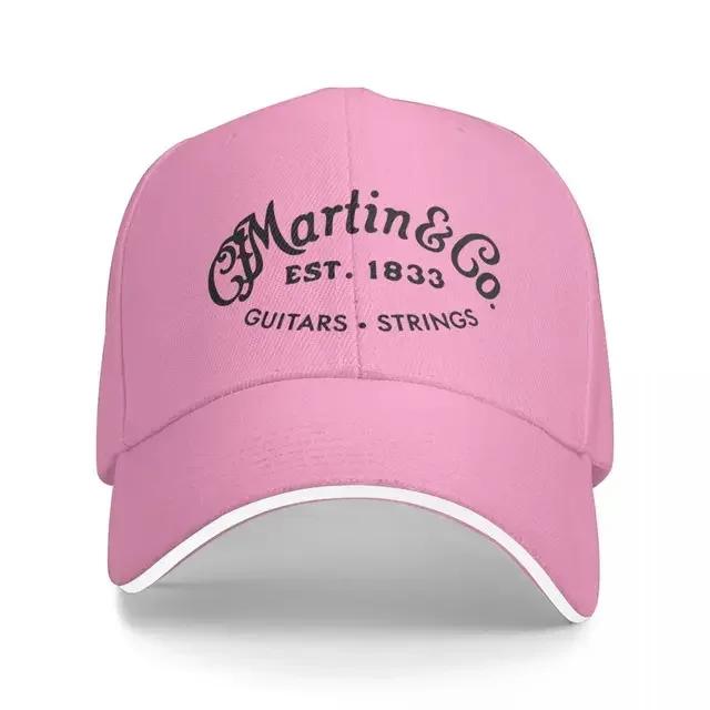Echo CAP Authentieke Martin Gitaar Zwart Design Pet Baseballpet Streetwear Wintermutsen Dames Unisex